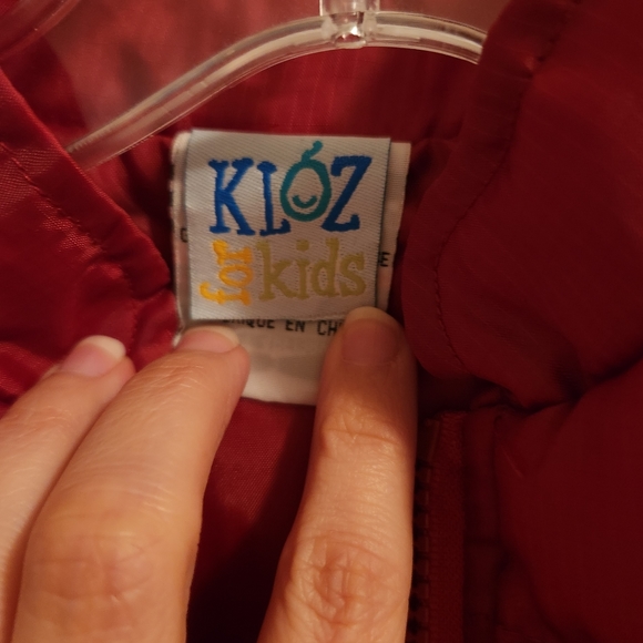 Kloz for Kids Winter Vest Size 3 - Picture 3 of 8